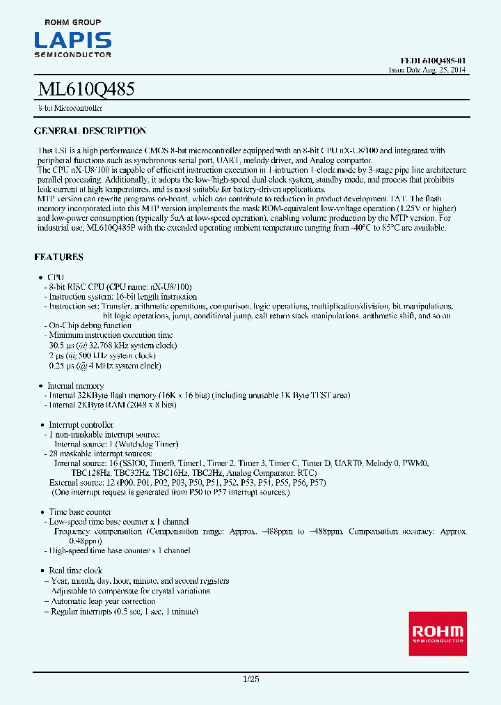 ML610Q485_7952193.PDF Datasheet