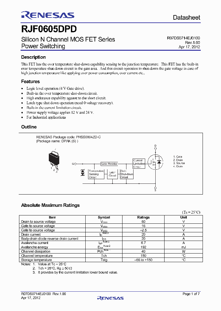 RJF0605DPD_7957291.PDF Datasheet