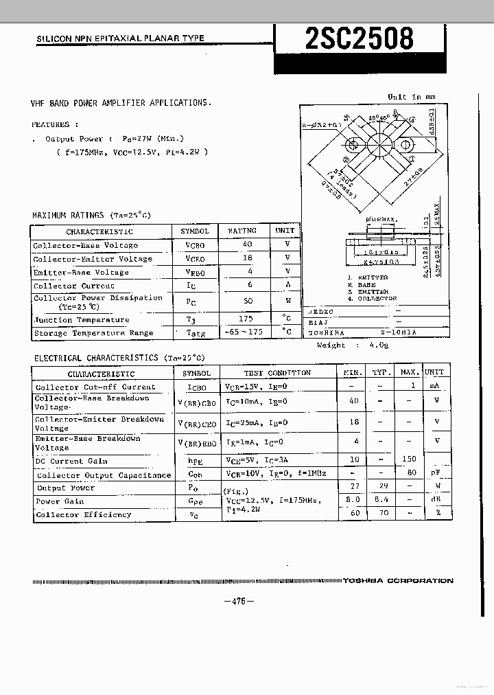 2SC2508_7791801.PDF Datasheet