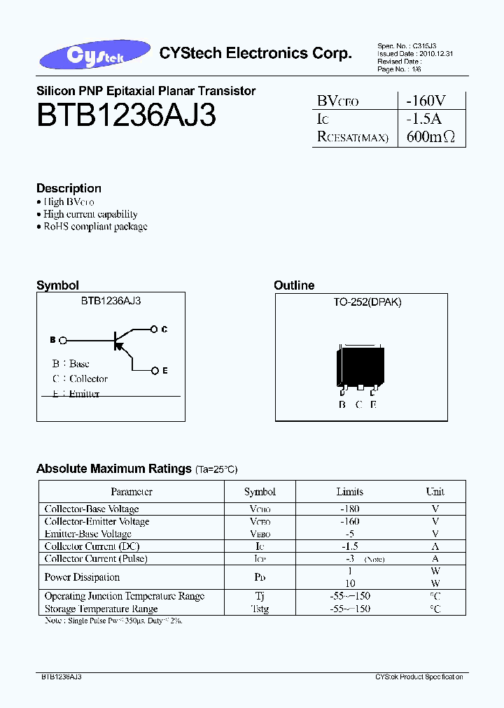 BTB1236AJ3_7962727.PDF Datasheet