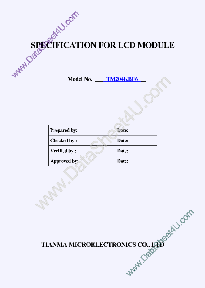 TM204KBF_7793472.PDF Datasheet