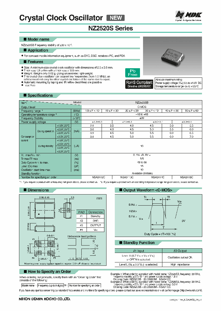 NZ2520S_7967321.PDF Datasheet