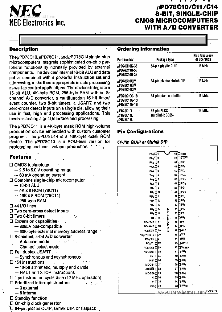 UPD78C11_7795945.PDF Datasheet