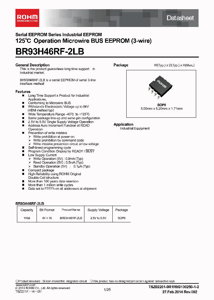 BR93H46RF-2LB_7979778.PDF Datasheet