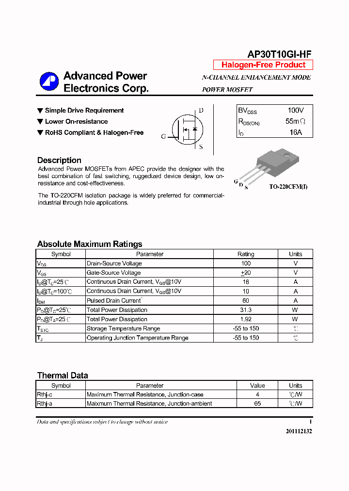 AP30T10GI-HF-14_7999272.PDF Datasheet