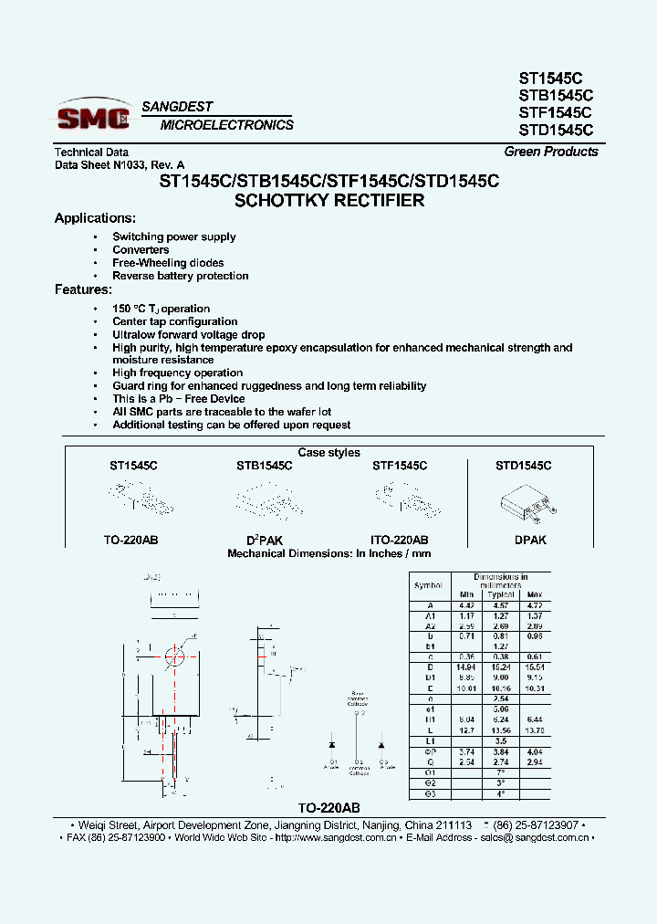STB1545C_8001145.PDF Datasheet