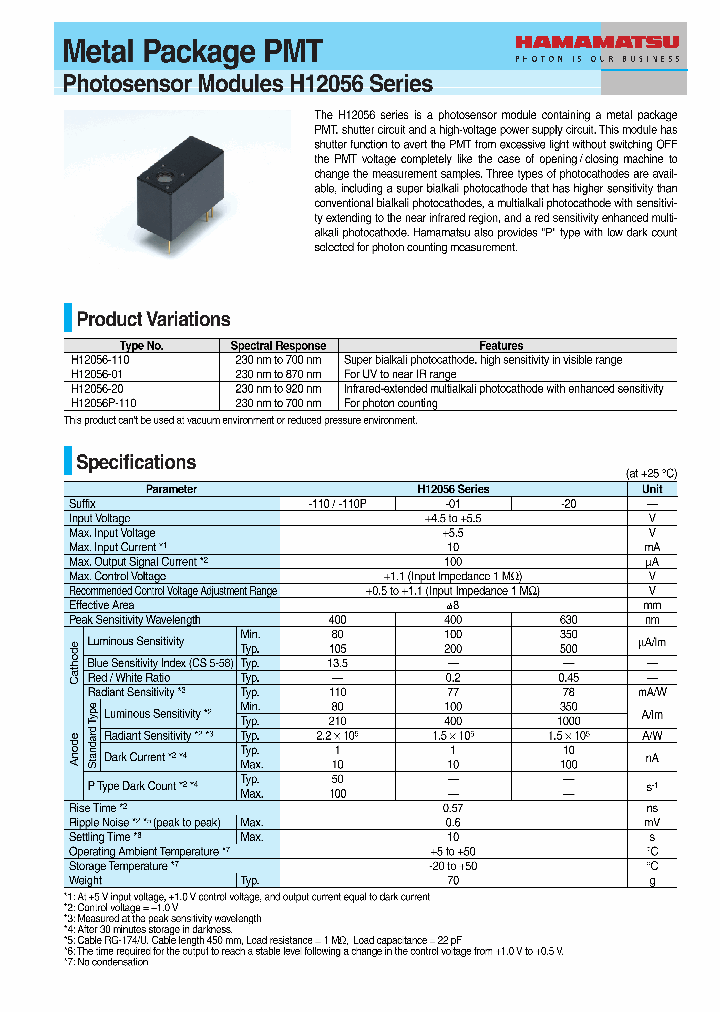 H12056-01_8003258.PDF Datasheet