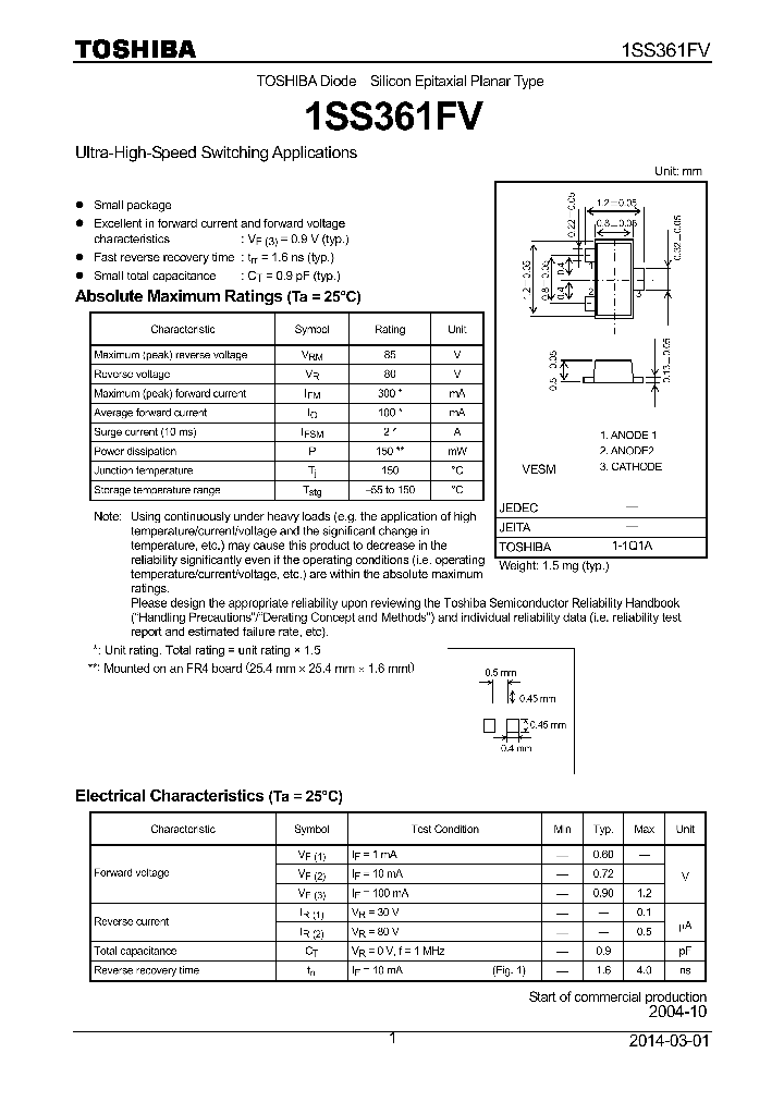 1SS361FV_8004472.PDF Datasheet