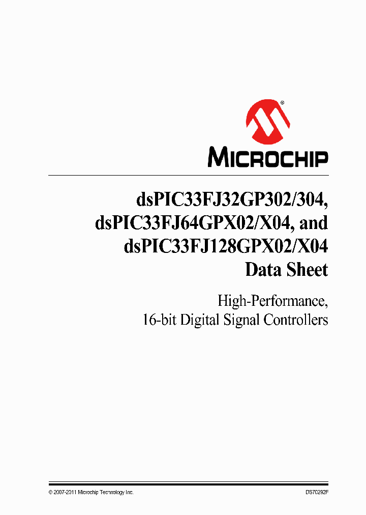 DSPIC33FJ128GP204-EML_8007292.PDF Datasheet