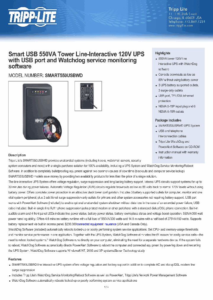 SMART550USBWD_8010942.PDF Datasheet