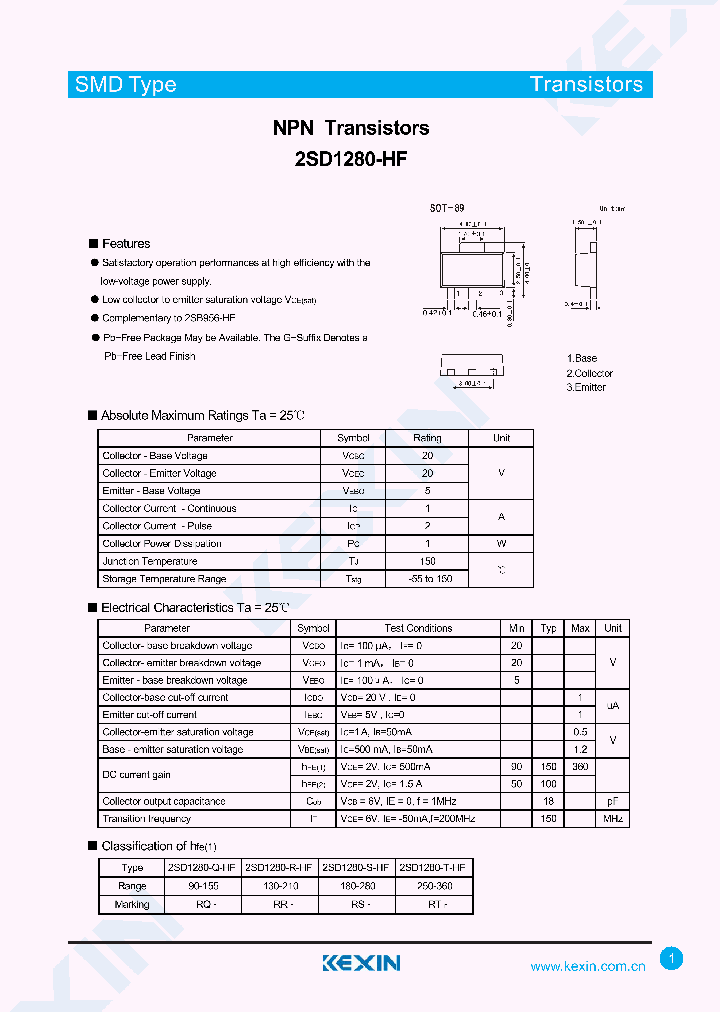 2SD1280-Q-HF_8011368.PDF Datasheet