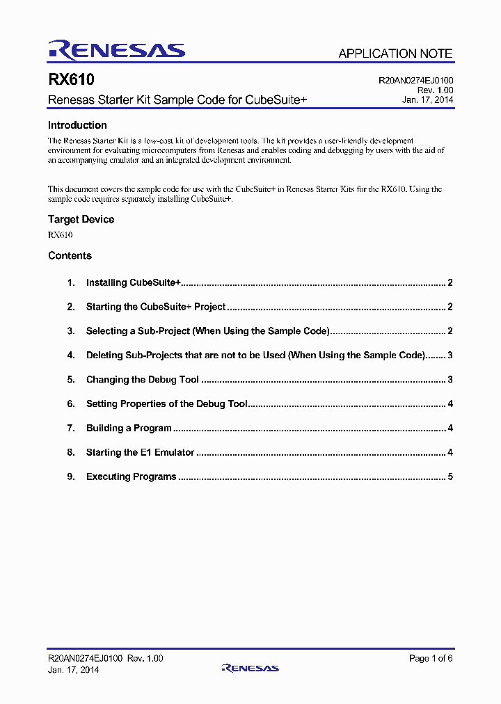 RX610_8011381.PDF Datasheet
