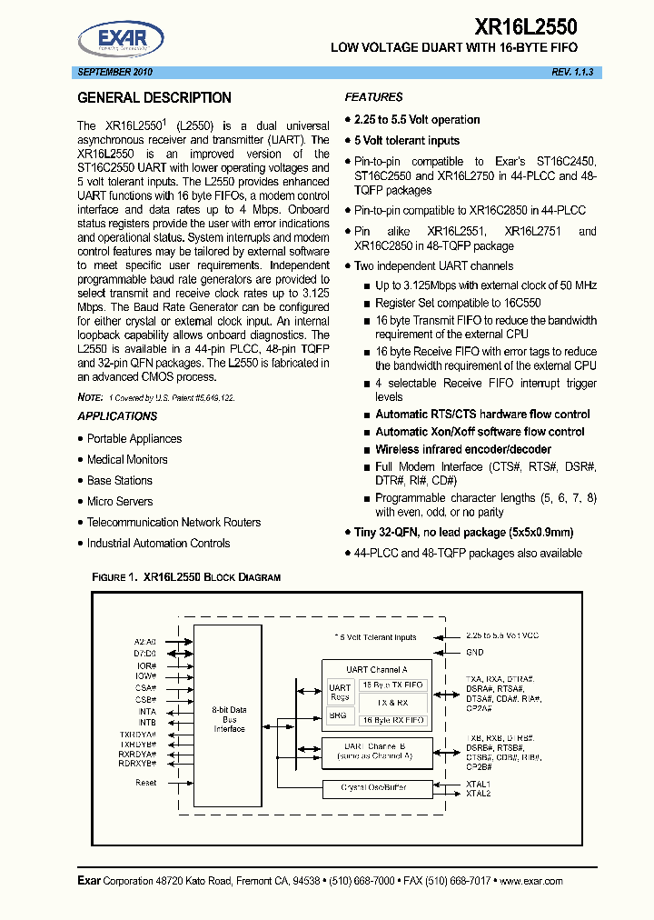 XR16L2550IM-F_8013891.PDF Datasheet