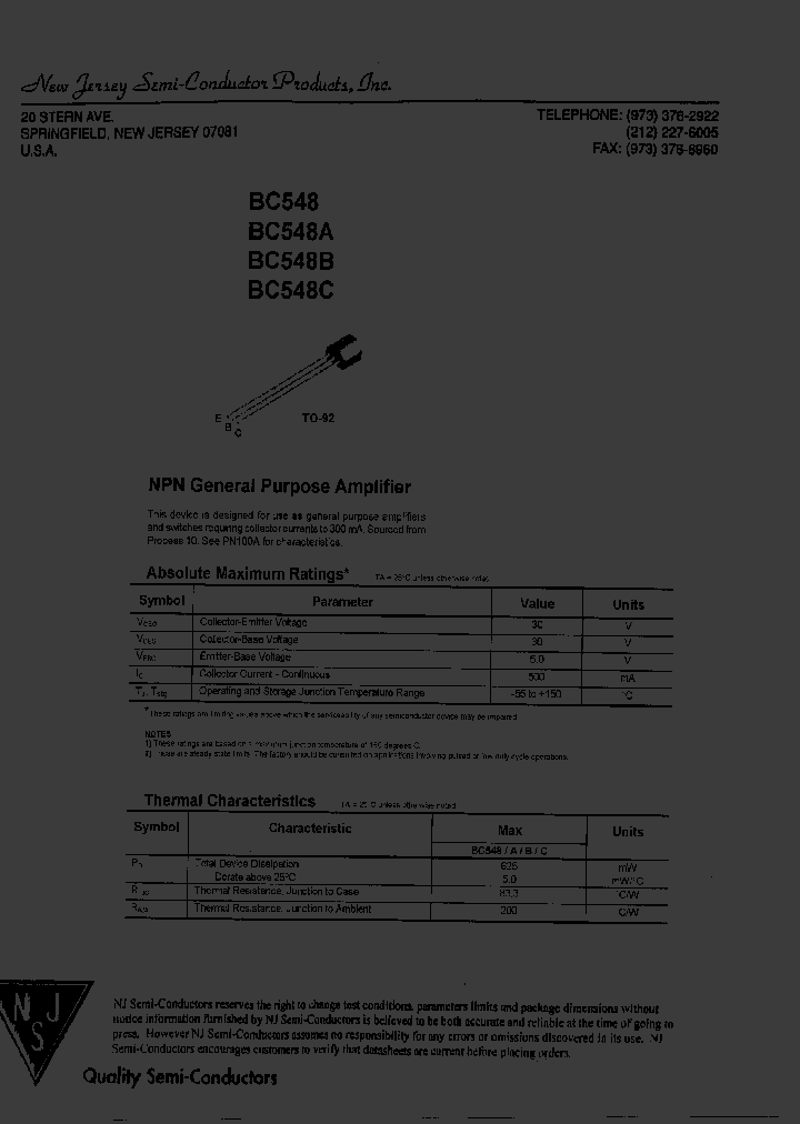 BC548_8014413.PDF Datasheet