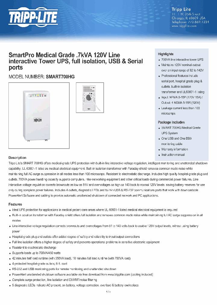 SMART700HG_8015550.PDF Datasheet