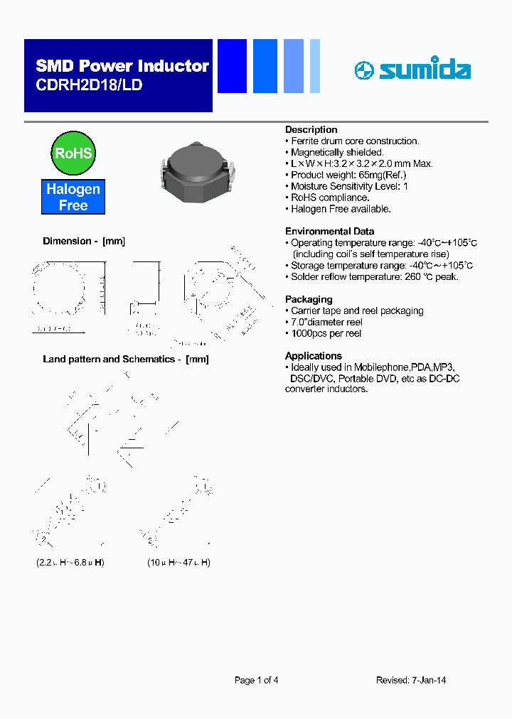 CDRH2D18LDNP-100NC_8017869.PDF Datasheet