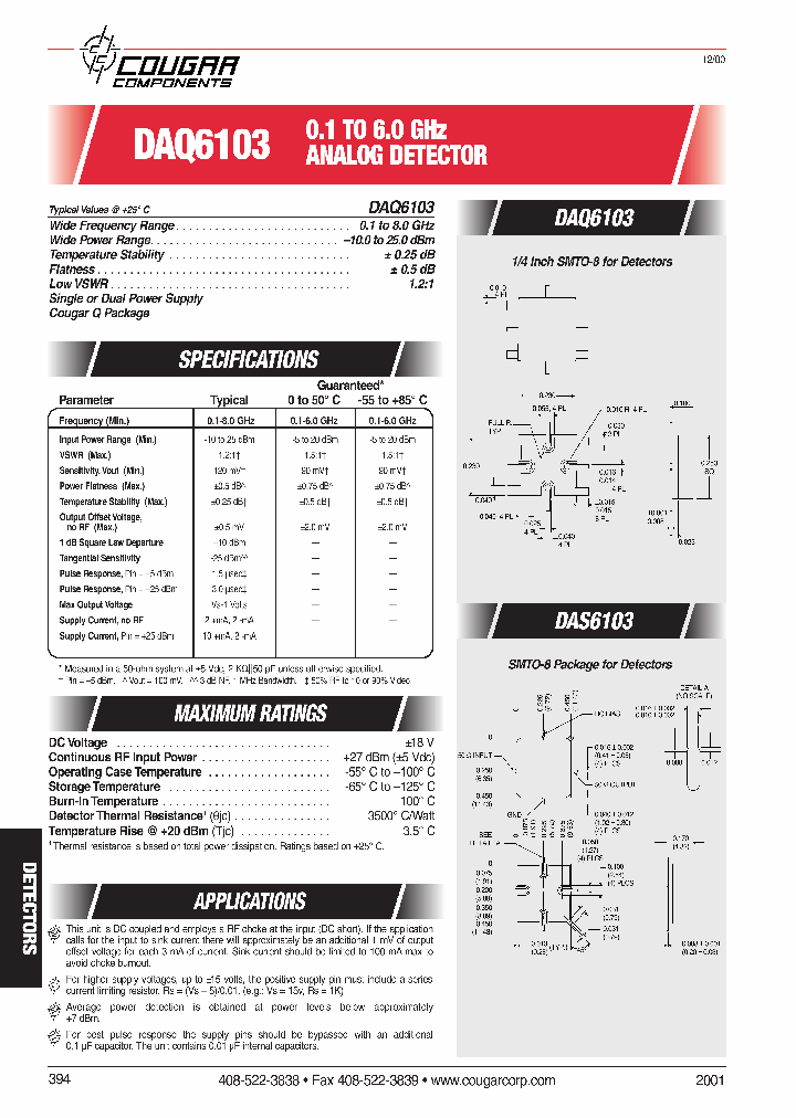 DAS6103_8020511.PDF Datasheet