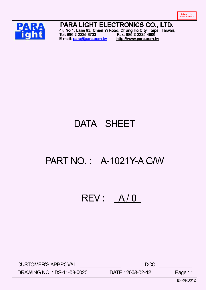 A-1021Y-A_8028245.PDF Datasheet