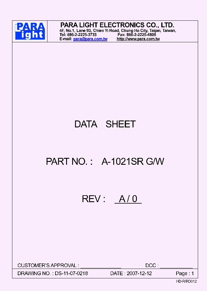 A-1021SR_8028244.PDF Datasheet