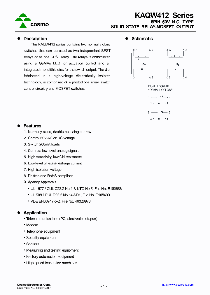 KAQW412A_8038576.PDF Datasheet