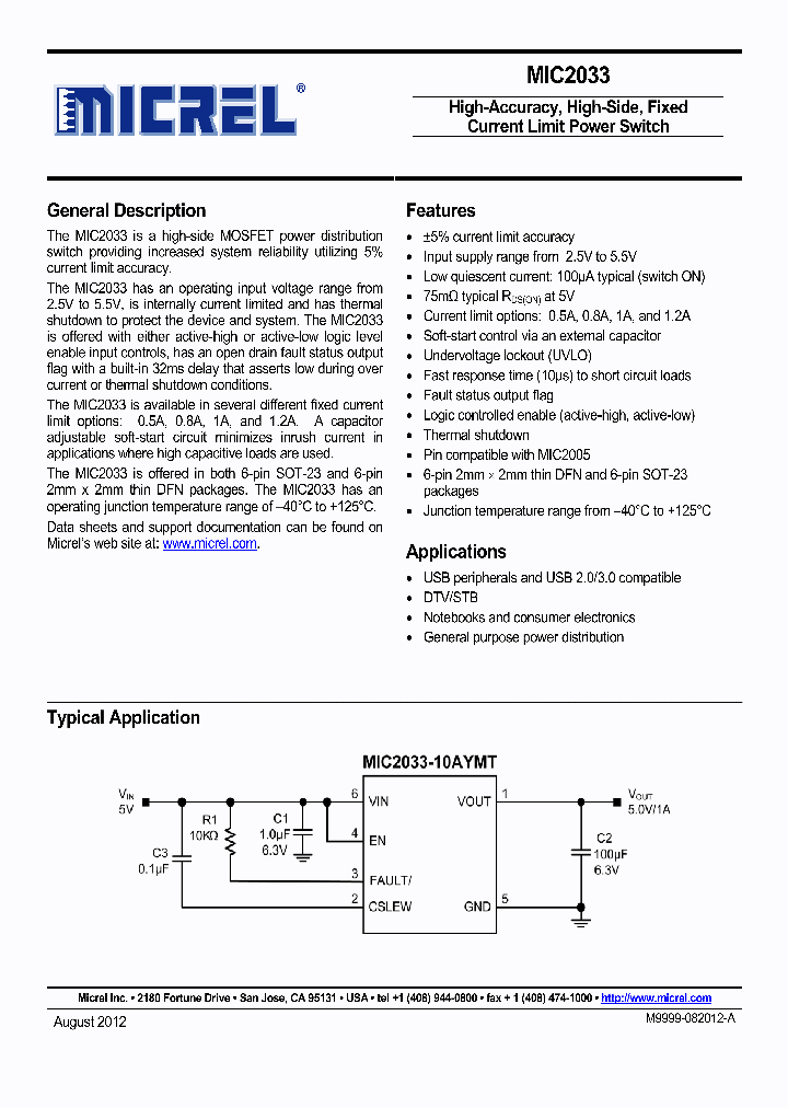 MIC2033-05BYM6_8038624.PDF Datasheet