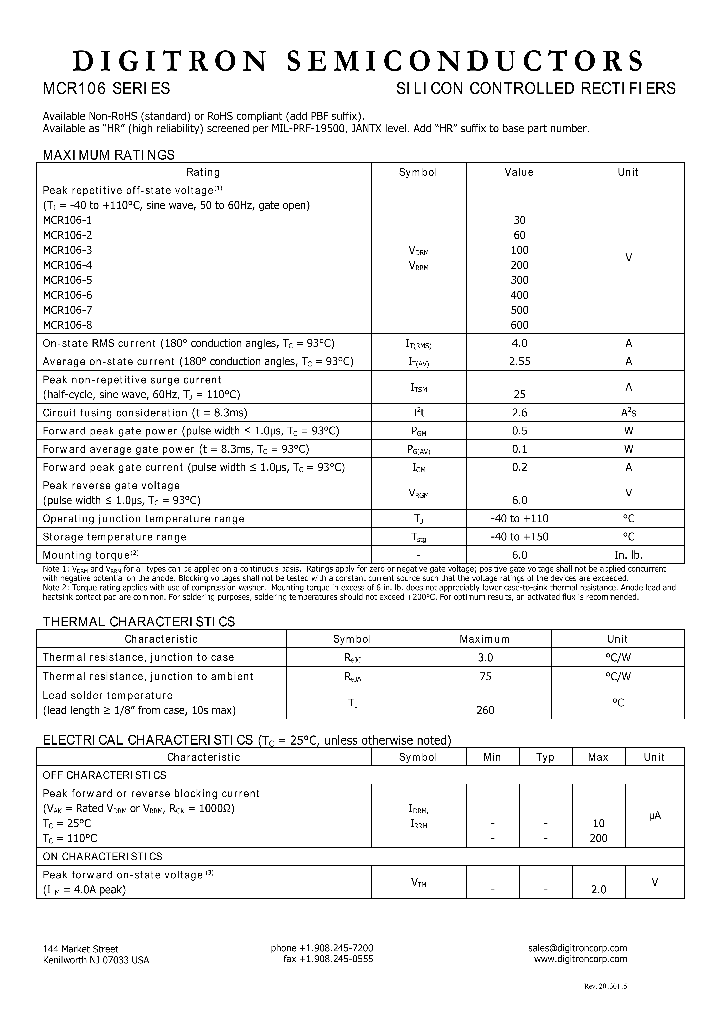 MCR106-1_8039956.PDF Datasheet