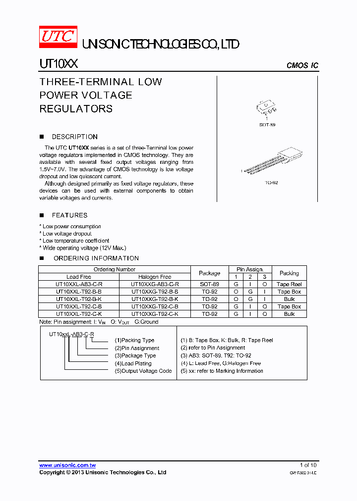 UT1018_8040417.PDF Datasheet