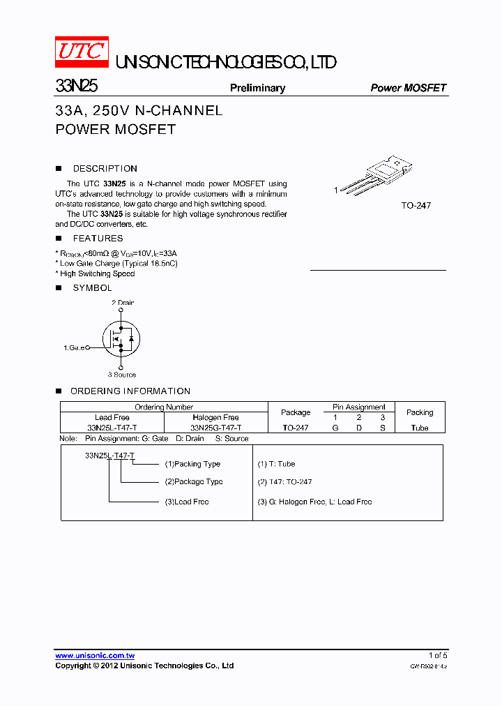 33N25_8045703.PDF Datasheet