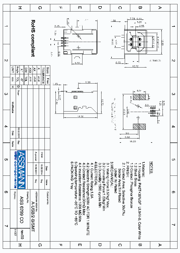 A-USB-2-B-SMT_8045581.PDF Datasheet