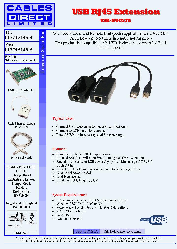 USB-BOOSTA_8046061.PDF Datasheet
