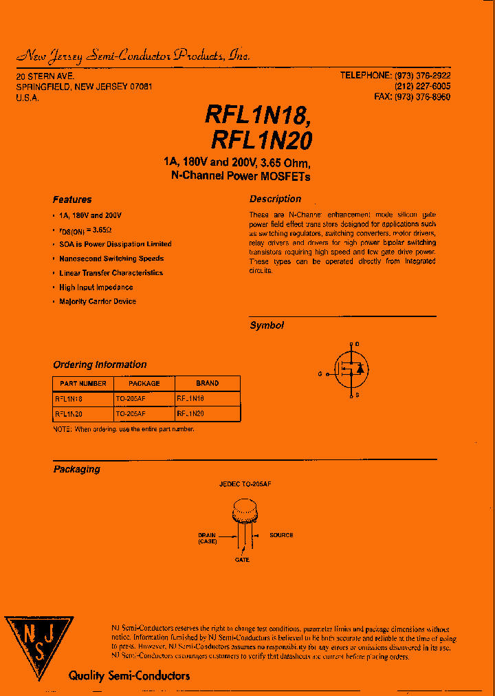 RFL1N20_8048127.PDF Datasheet