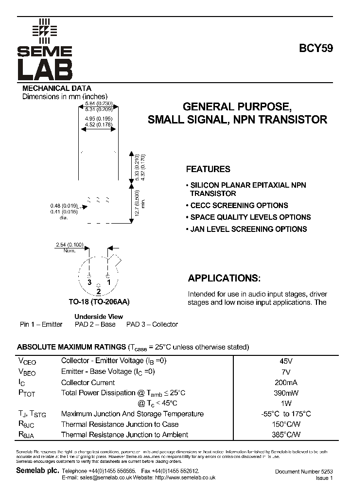 BCY59B_8051996.PDF Datasheet