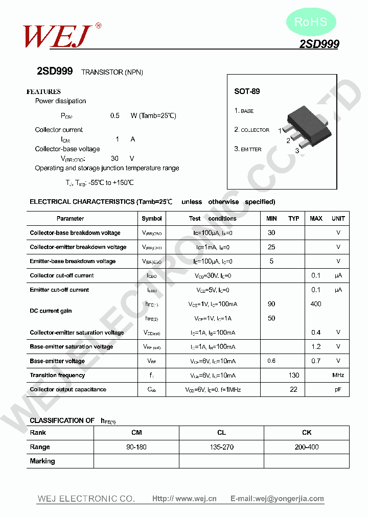 2SD999_8053465.PDF Datasheet