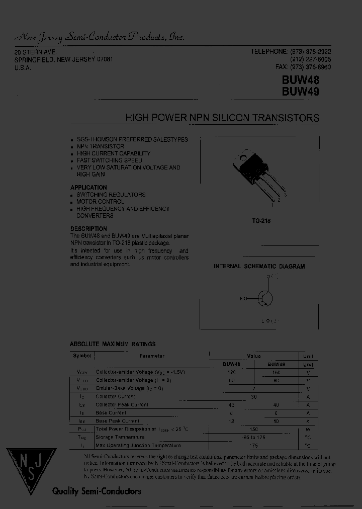 BUW48_8064154.PDF Datasheet