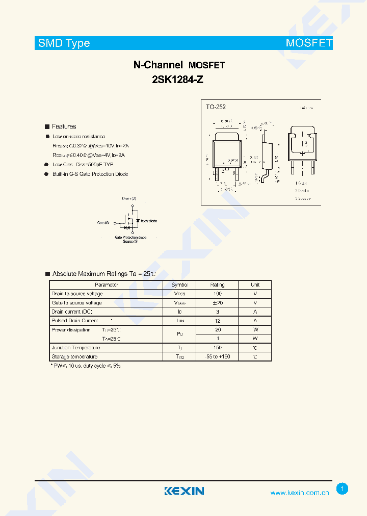 2SK1284-Z_8065833.PDF Datasheet