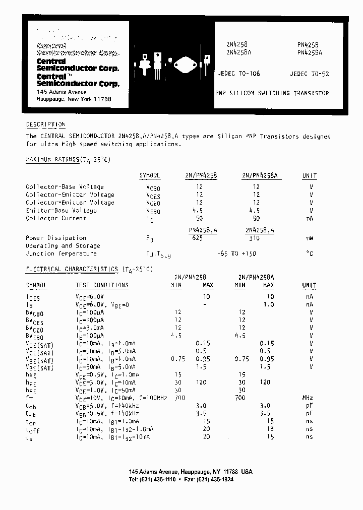 PN4258_8070294.PDF Datasheet