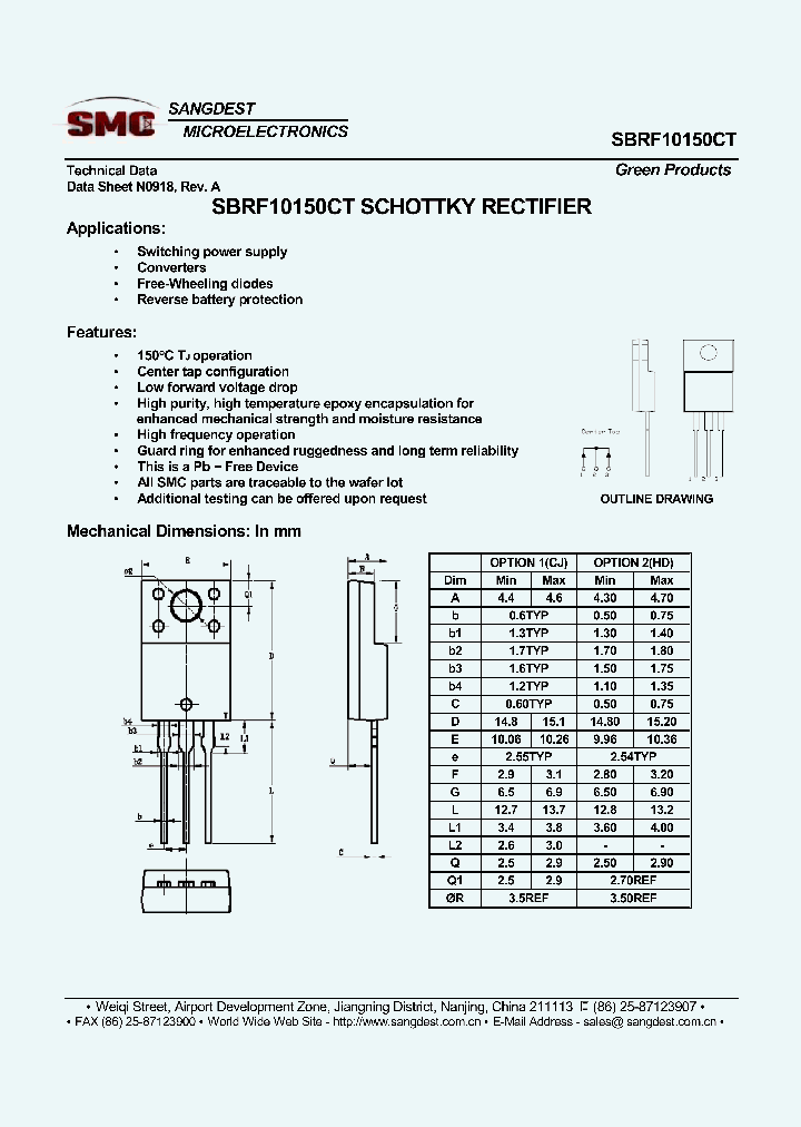 SBRF10150CT_8070873.PDF Datasheet