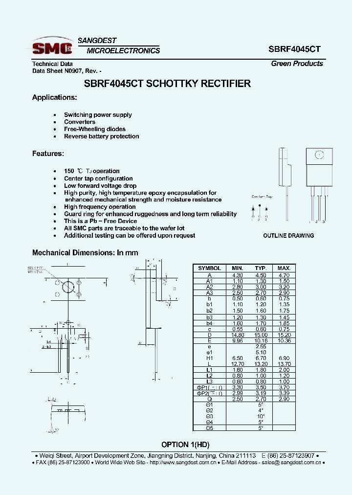 SBRF4045CT_8070893.PDF Datasheet