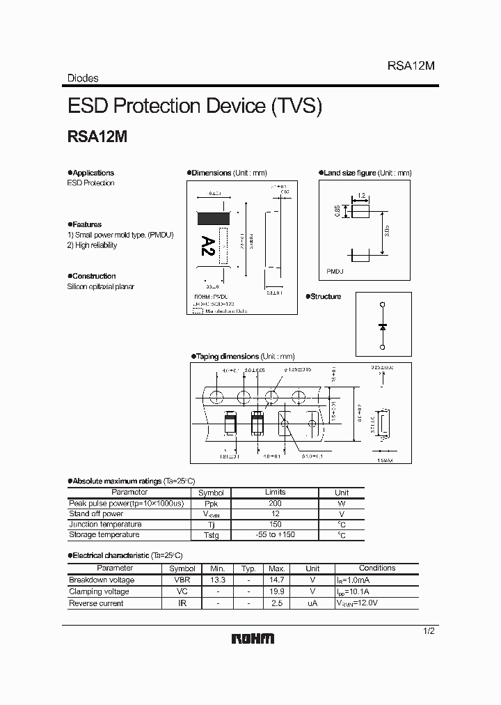 RSA12MGTR_8072856.PDF Datasheet