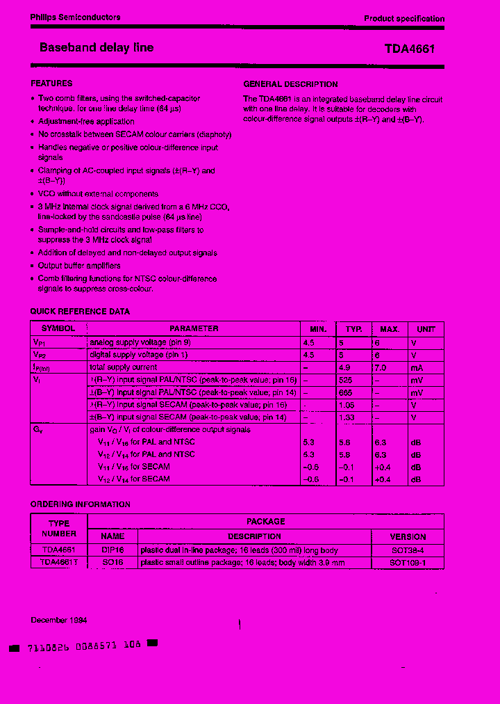 TDA4661TD_8088302.PDF Datasheet