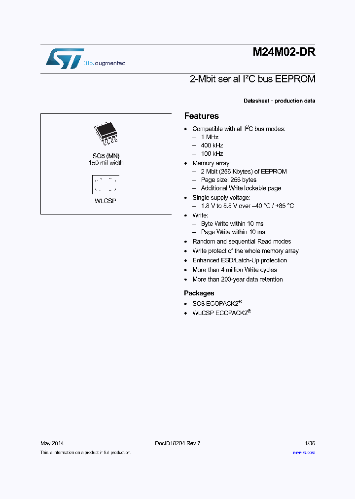 M24M02-DRCS6TPK_8088673.PDF Datasheet