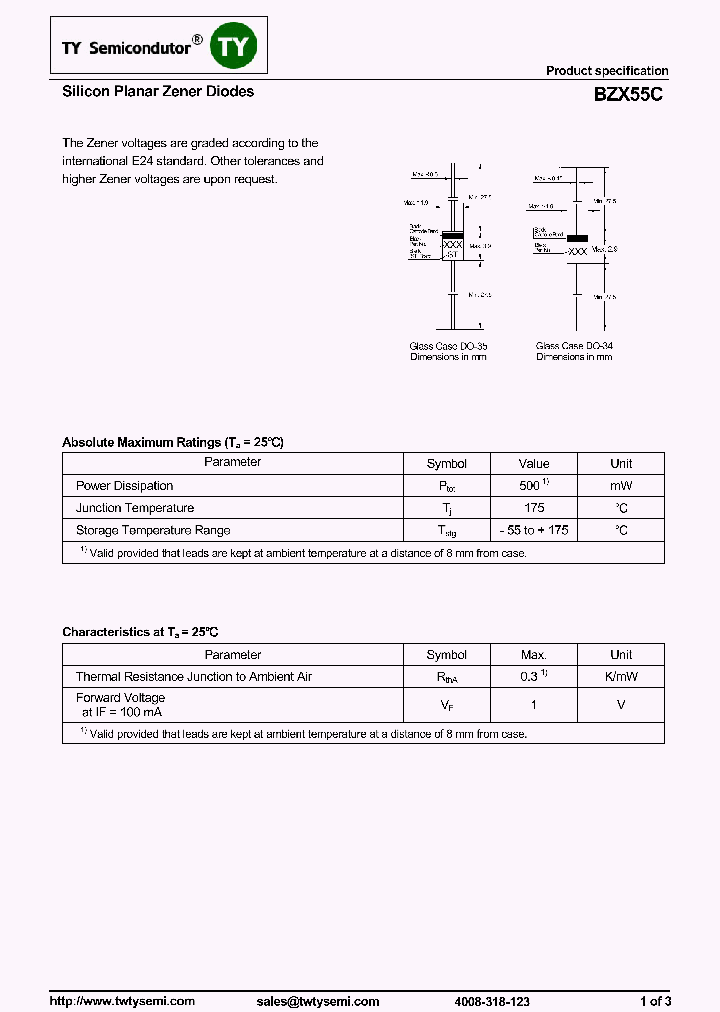 BZX55C82_8088952.PDF Datasheet