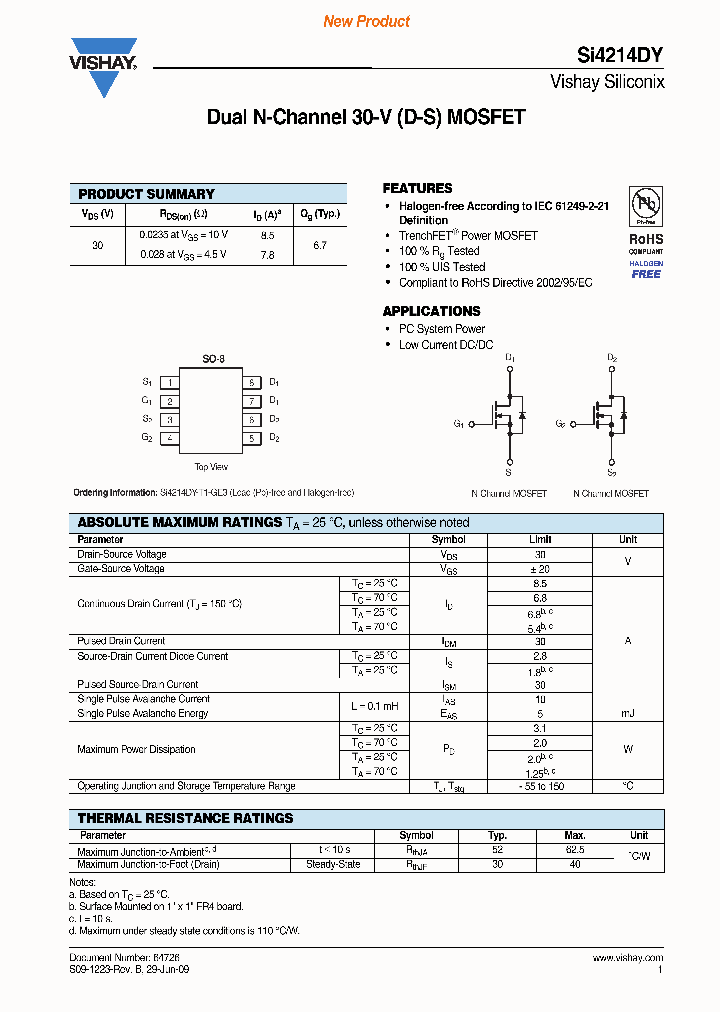 SI4214DY-T1-GE3_8094886.PDF Datasheet