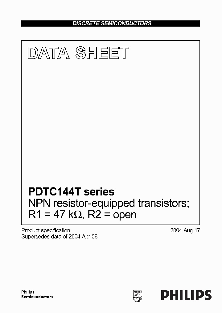 PDTC114T_8095296.PDF Datasheet