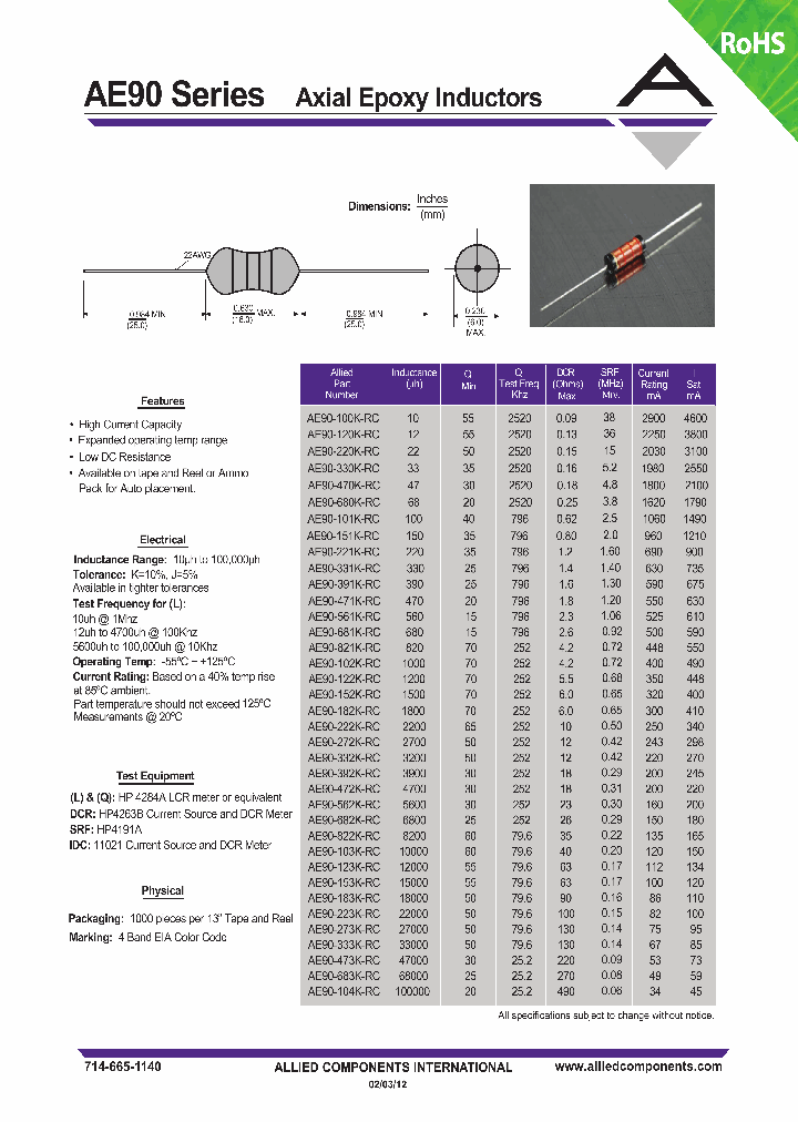 AE90-100K-RC_8096245.PDF Datasheet