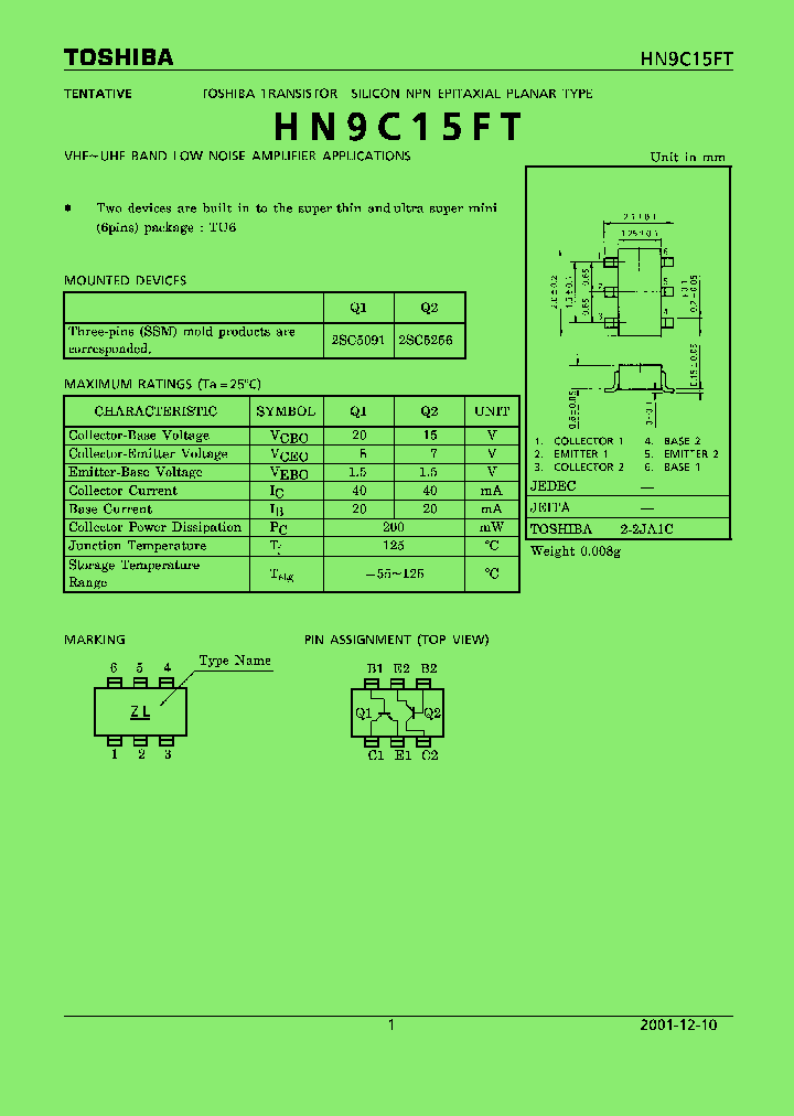 HN9C15FT_8096650.PDF Datasheet