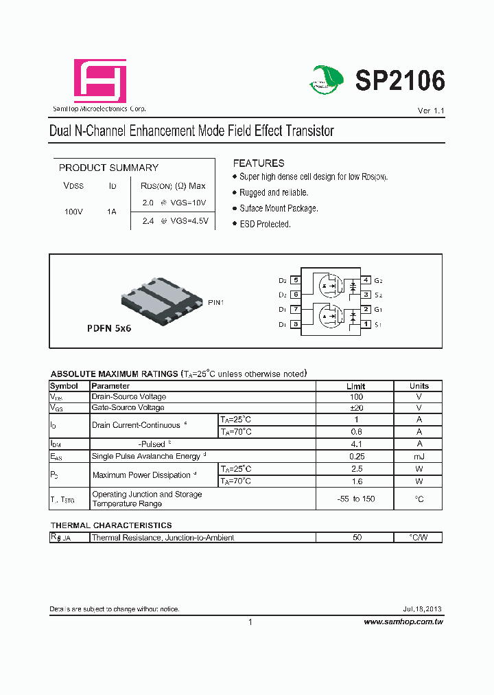 SP2106_7817756.PDF Datasheet