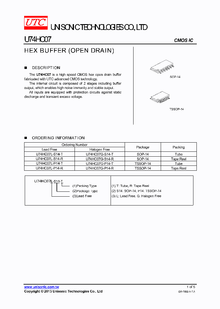 U74HC07G-S14-T_8102729.PDF Datasheet