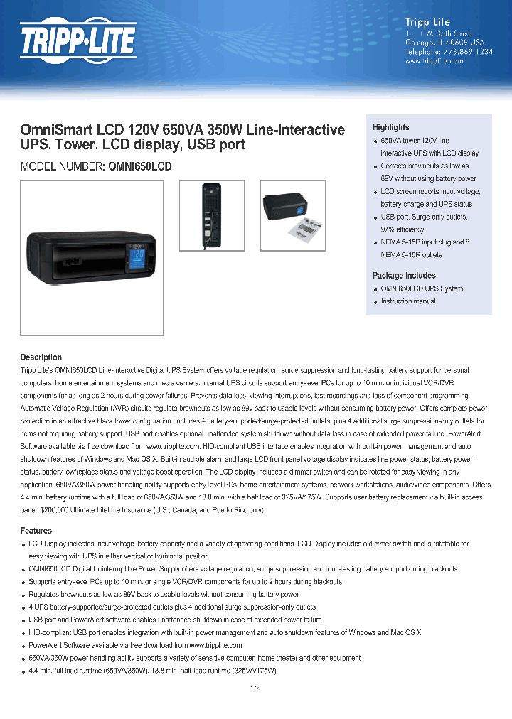 OMNI650LCD-15_8103133.PDF Datasheet