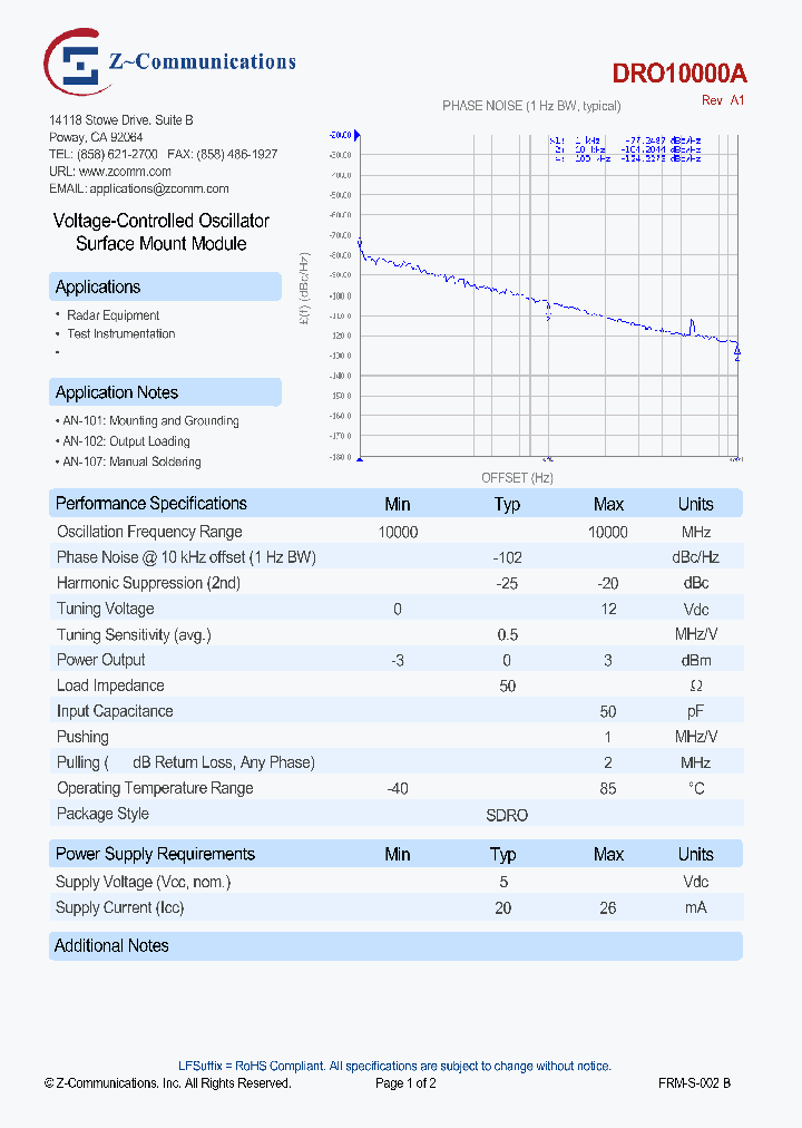 DRO10000A_8106800.PDF Datasheet